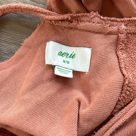 Aerie Weekend Pretty Back Sweatshirt Twilight Size Medium - Picture 4 of 6